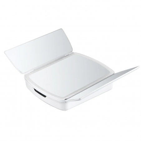 Specchio Make Up con Luci Led e Cassetti per Trucco 720013 Regolabile Pieghevole