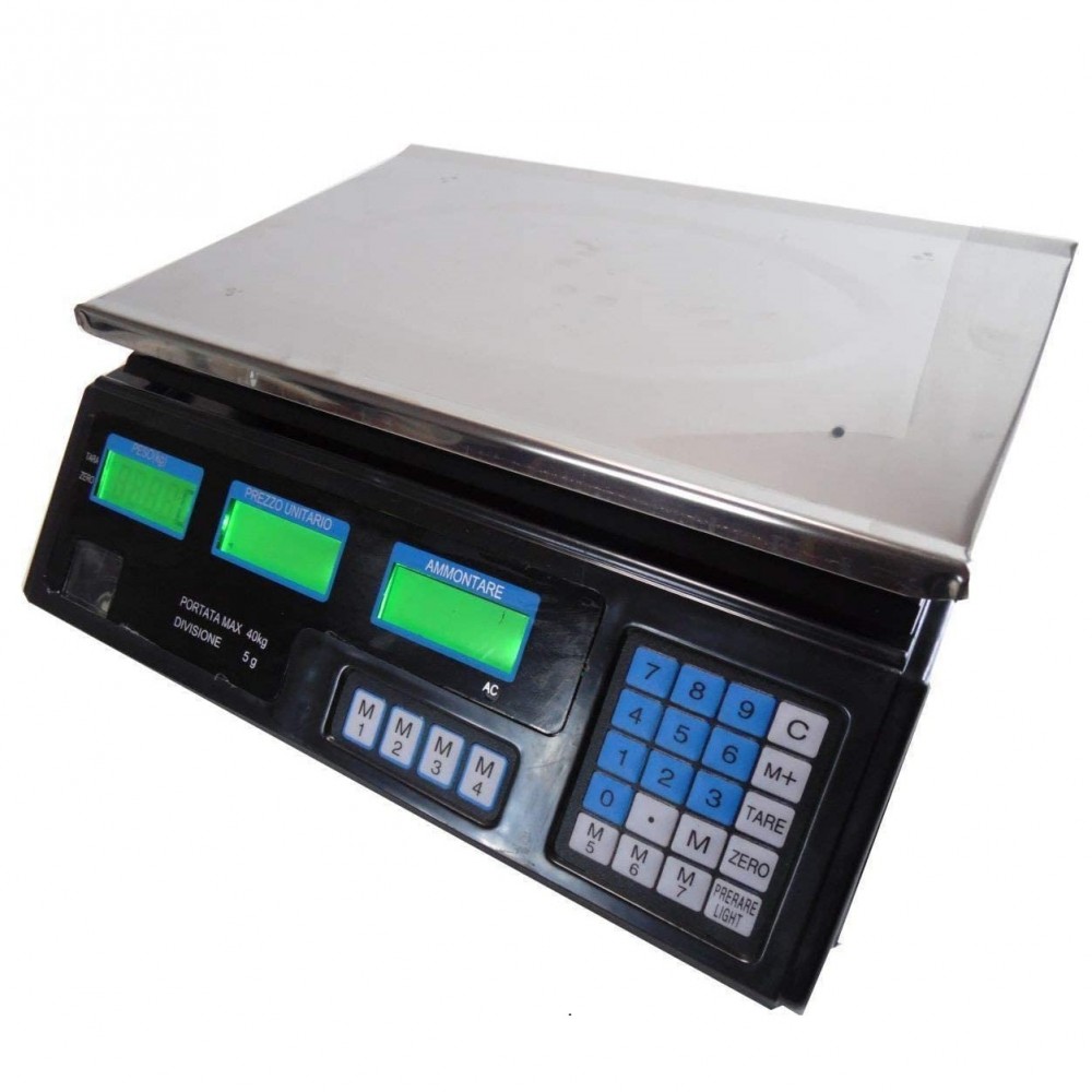 Bilancia Digitale di Precisione Professionale Elettronica da 5g a 40 kg