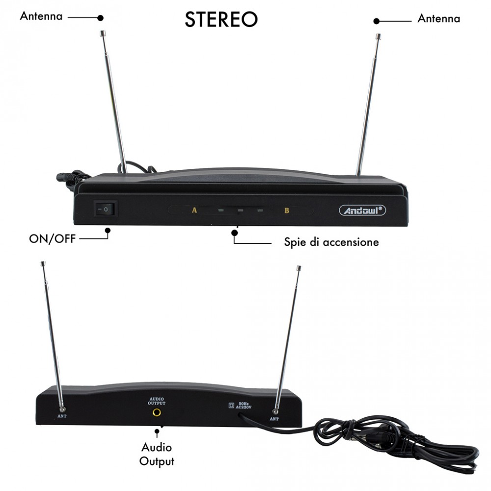 Microfoni Wireless per Karaoke 816155...