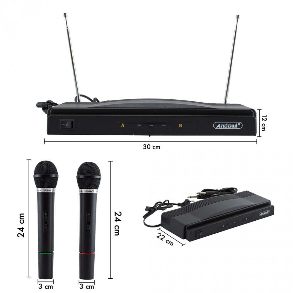 Microfoni Wireless per Karaoke 816155...