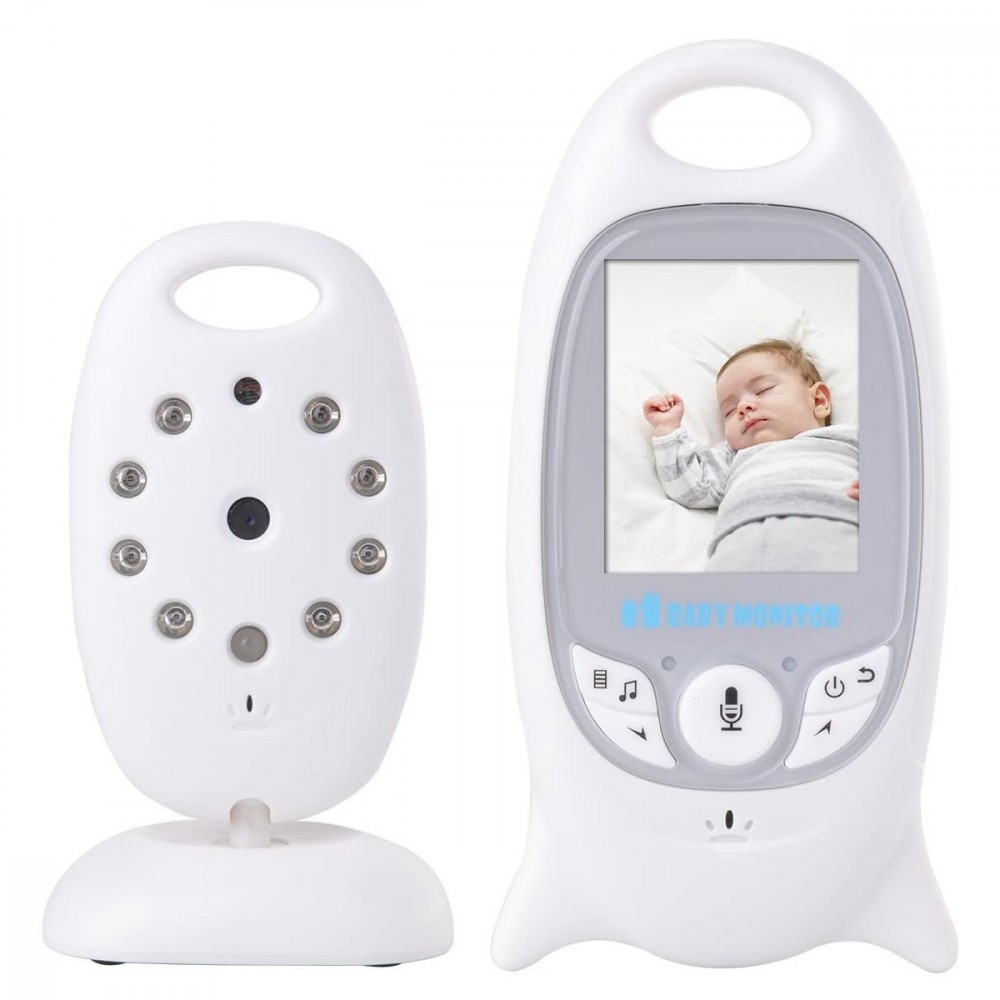 Image of Video Baby Monitor Wireless 1479 Speaker Temperatura Visione Notturna Musica052