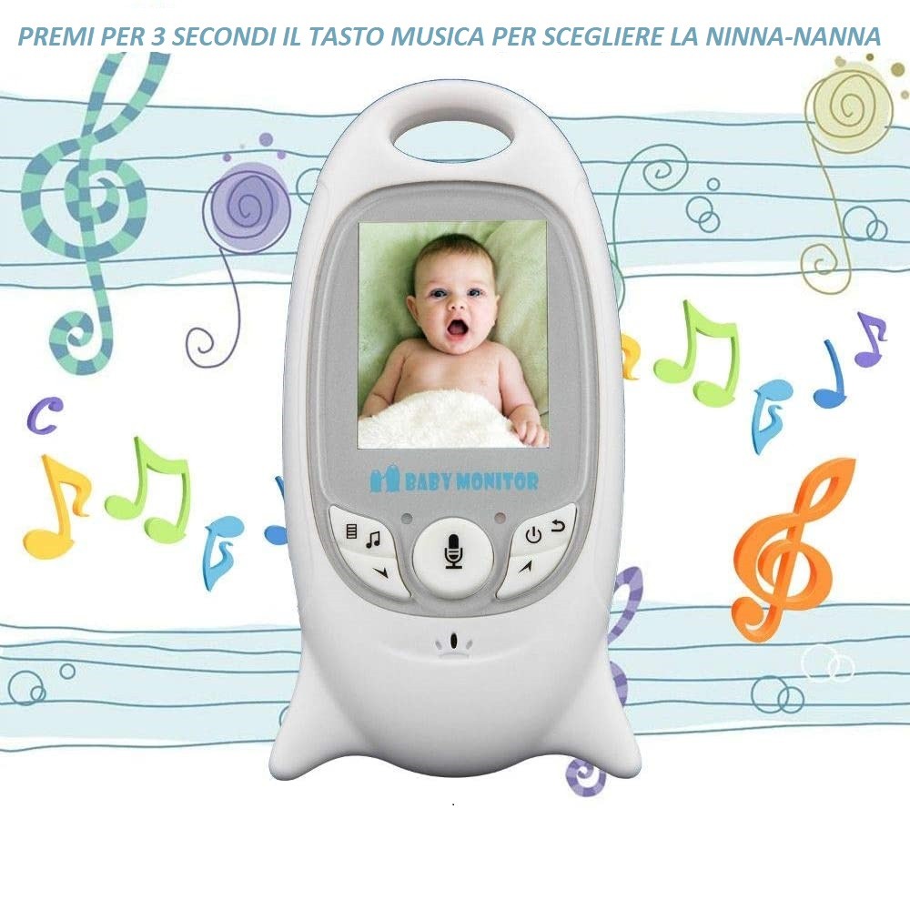 Video Baby Monitor Wireless 1479 Speaker...