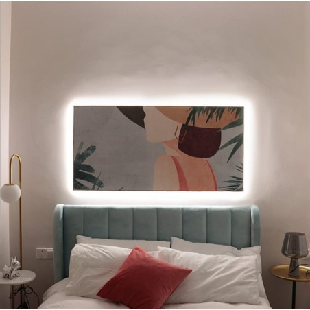 Strip Led Neon Flessibile 5m Striscia con Luci 120 Led per Interni ed Esterni