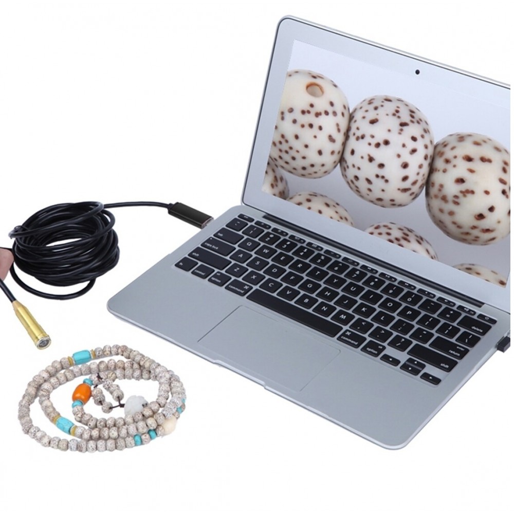 Fotocamera Endoscopica USB da 5m con 4 Luci Led...