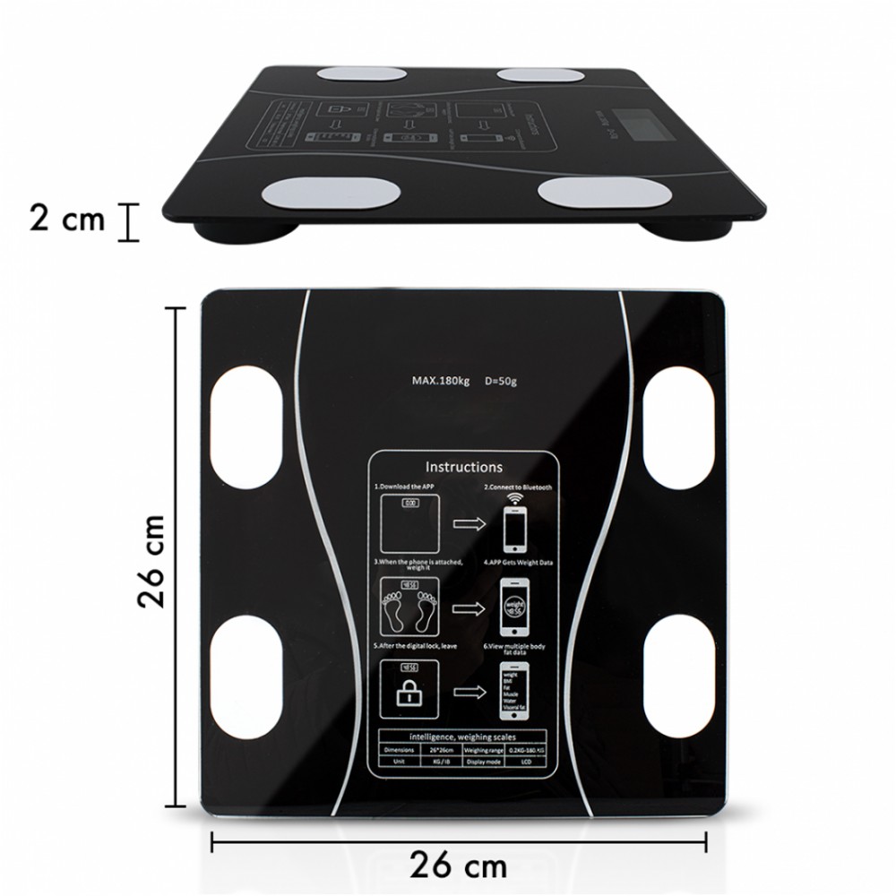 Bilancia Pesapersone Intelligente Elettronica...