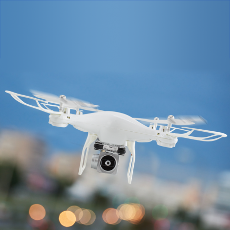 Mini Drone con Telecamera HD 1080P Drone Quadricottero Telecomandato 33x11x33cm