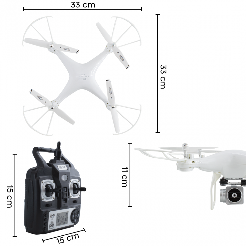 Mini Drone con Telecamera HD 1080P Drone...