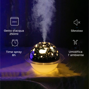 Lampada Umidificatore Per Ambienti 157004 Diffusore Di Aromi Fantasia SPAZIO