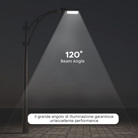 Faro da 1000W con 1200 Led Luce Bianca Fredda Per Esterni IP66 Impermeabile