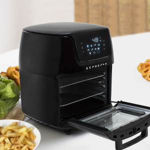 Maxi Friggitrice ad Aria Jordan da 15L 1800W Forno 8 Modalità Display Touch 2