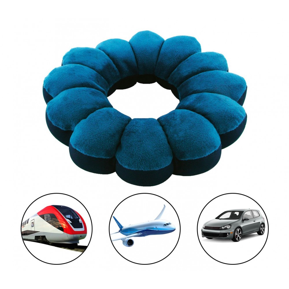 Cuscino total relax cuscino poggiatesta da viaggio in microsfere ergonomico cushion