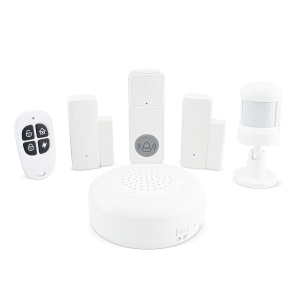 Kit di Sicurezza Wireless per Casa Wireless Sensori Sirena Telecomando con APP