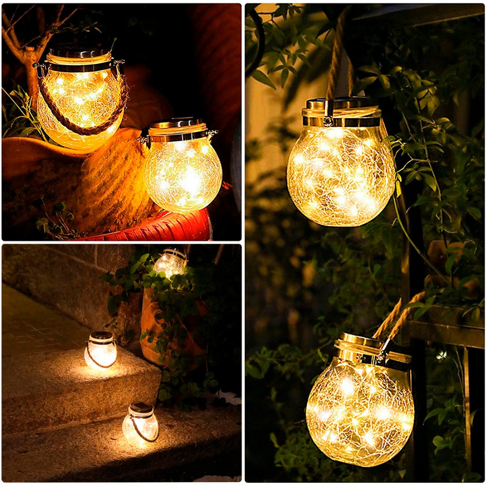 Set 2 Lanterne Decorative Atmosfera per Esterni...