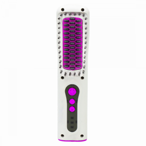 Mini Spazzola Lisciante Capelli in Ceramica 10W Ricarica USB Piastra Portatile