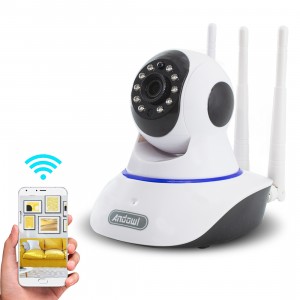Telecamera WiFi 1080p Senza Fili Per Esterni – Rilevamento Movimento, App Tuya E Batteria Integrata