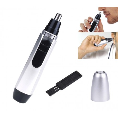 Mini rasoio rifinitore uomo tagliapeli naso e orecchie senza fili con pettine per la pulizia Elettro Gt Mini rasoio rifinitore uomo tagliapeli naso e orecchie senza fili con pettine per la pulizia Elettro Gt