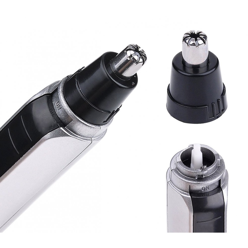 Mini rasoio rifinitore uomo tagliapeli naso e orecchie senza fili con pettine per la pulizia Elettro Gt