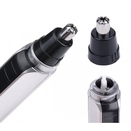 Mini rasoio rifinitore uomo tagliapeli naso e orecchie senza fili con pettine per la pulizia Elettro Gt Mini rasoio rifinitore uomo tagliapeli naso e orecchie senza fili con pettine per la pulizia Elettro Gt