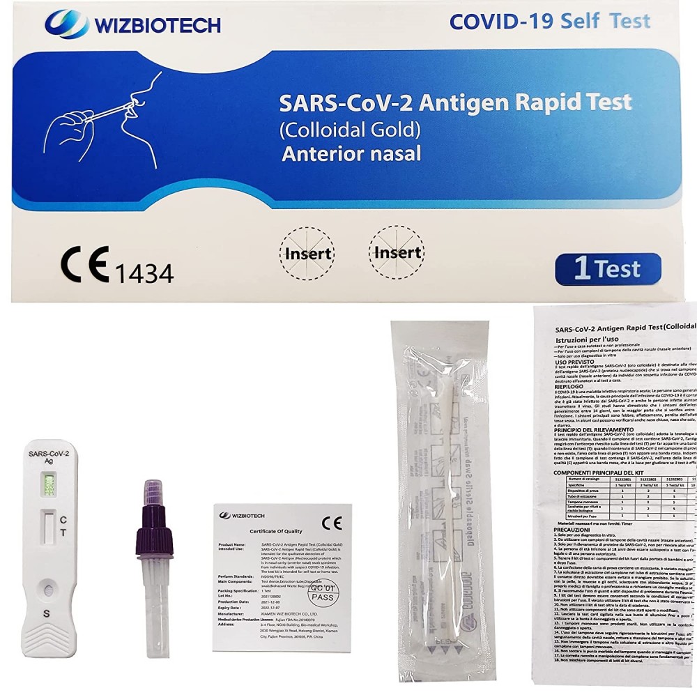 Test Wizbiotech Covid-19 Autodiagnostico...
