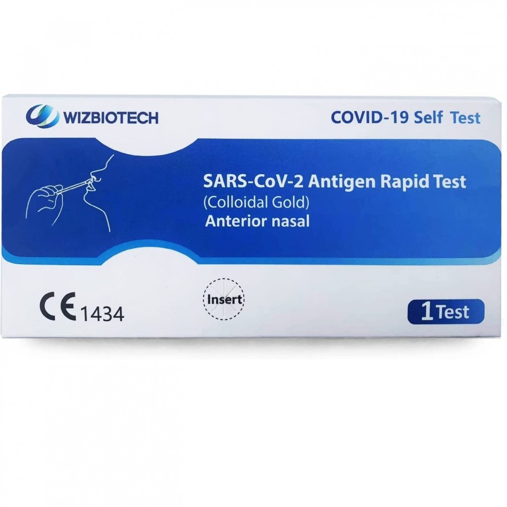 Test Wizbiotech Covid-19 Autodiagnostico Sars-CoV-2 Antigenico Nasale Rapido