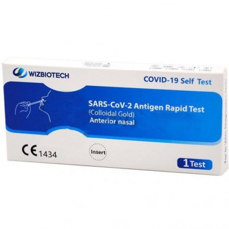 3pz Test Wizbiotech Covid-19 Autodiagnostico Sars-CoV-2 Antigenico Nasale Rapido