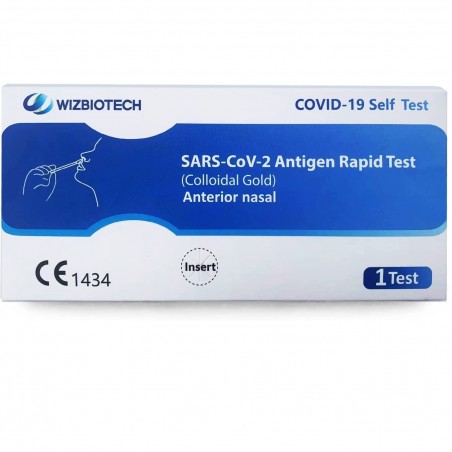 3pz Test Wizbiotech Covid-19 Autodiagnostico Sars-CoV-2 Antigenico Nasale Rapido