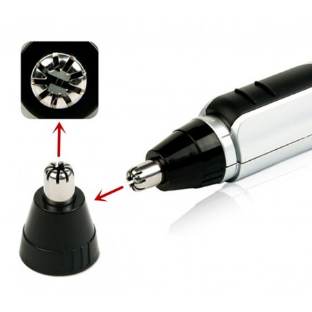 Mini rasoio rifinitore uomo tagliapeli naso e orecchie senza fili con pettine per la pulizia Elettro Gt Mini rasoio rifinitore uomo tagliapeli naso e orecchie senza fili con pettine per la pulizia Elettro Gt