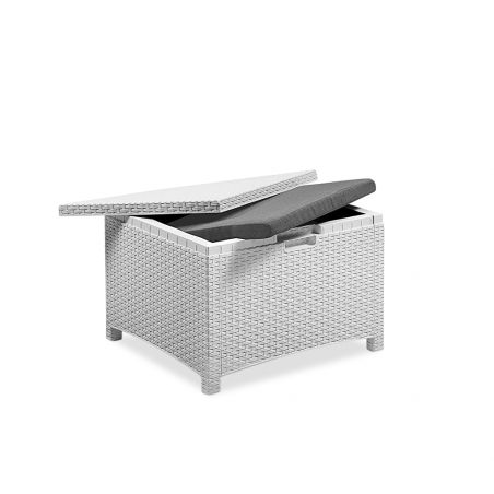 Salottino da Giardino VENEZIA Divano Poltrone e Tavolino Polipropilene in Rattan