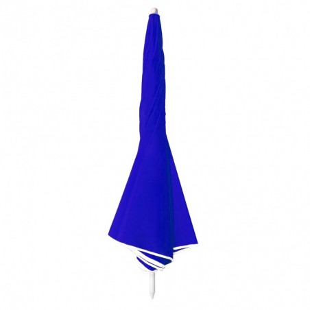 Ombrellone da Mare 170 cm Palo Centrale Tinta Unita 538302 con Custodia