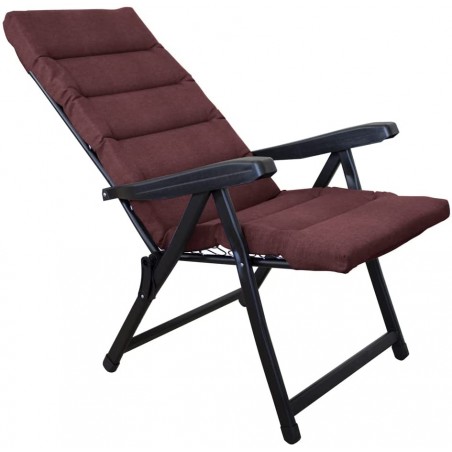 Sdraio Relax BOMBER Schienale Reclinabile con Cuscino Lettino Pieghevole