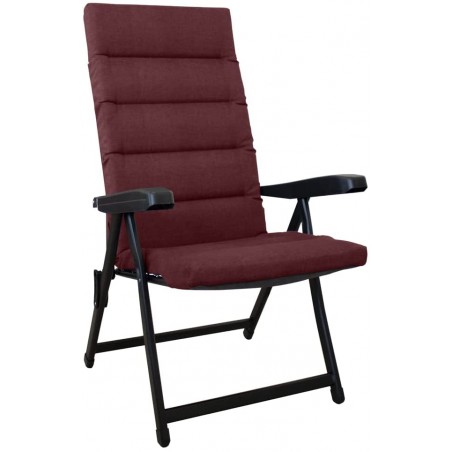 Sdraio Relax BOMBER Schienale Reclinabile con Cuscino Lettino Pieghevole