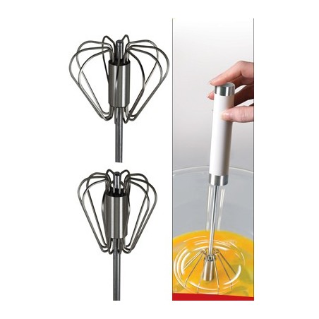 Set 2 fruste mescolatore automatico semplice da usare indispensabile in cucina