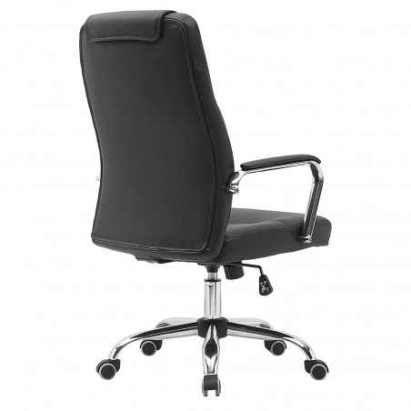 Poltrona Ufficio Direzionale XENO in Ecopelle Imbottita con Seduta Ergonomica