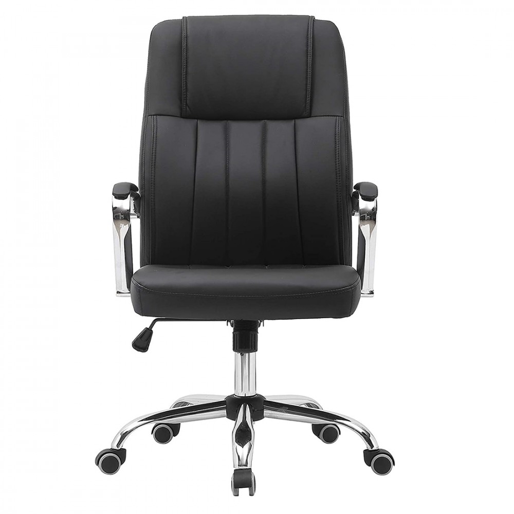 Poltrona Ufficio Direzionale XENO in Ecopelle Imbottita con Seduta Ergonomica