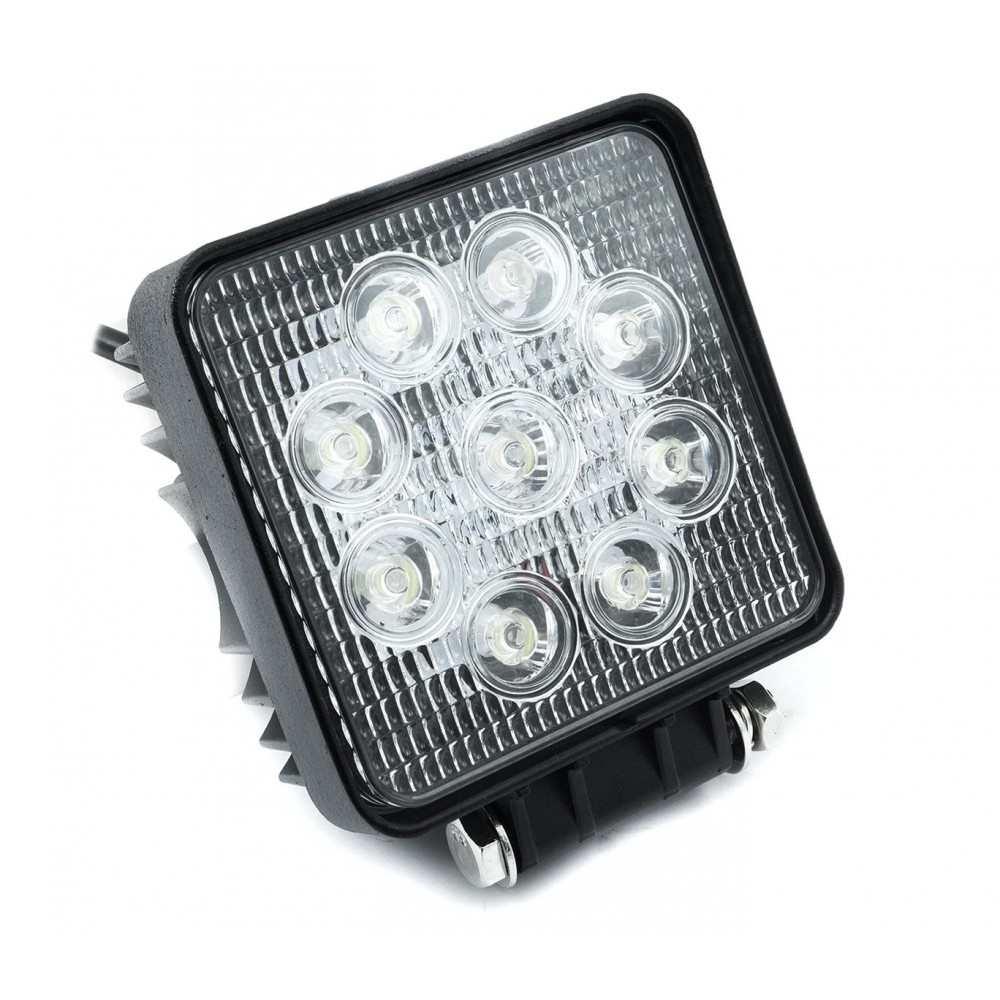 Faro led per auto camion e barche off road impermeabile e resistente alla polvere 27 watt luce bianca