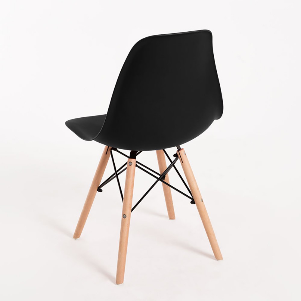 Set 4 Sedie da Pranzo IVAR Design Scandinavo...