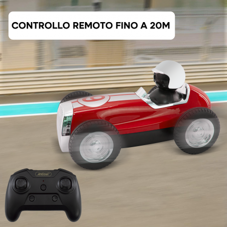 Macchina Radiocomandata F9 con Cam Wifi 2,4 GHz e Cassa Bluetooth App Smartphone