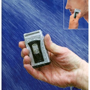 Image of Mini rasoio da uomo da doccia impermeabile waterproof con custodia 8435524506455