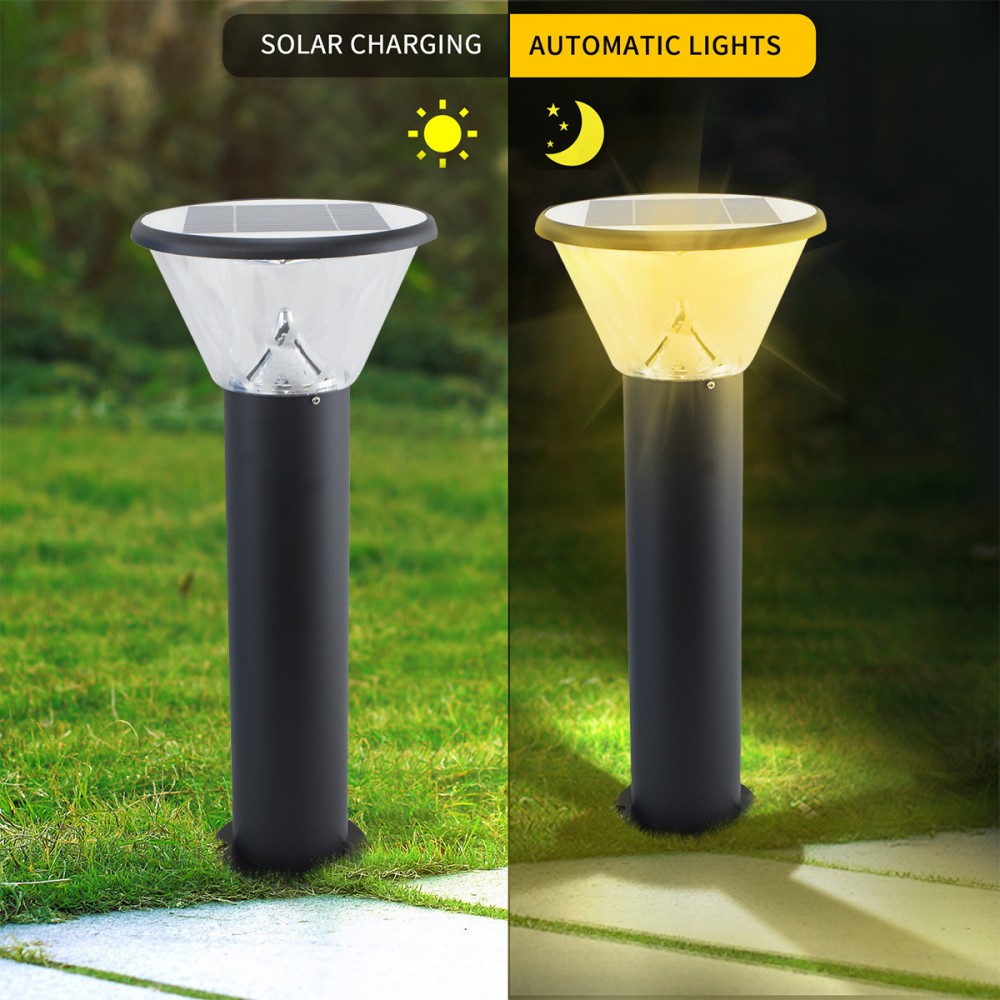 Lampione Led da Esterni 5W Pannello Solare...