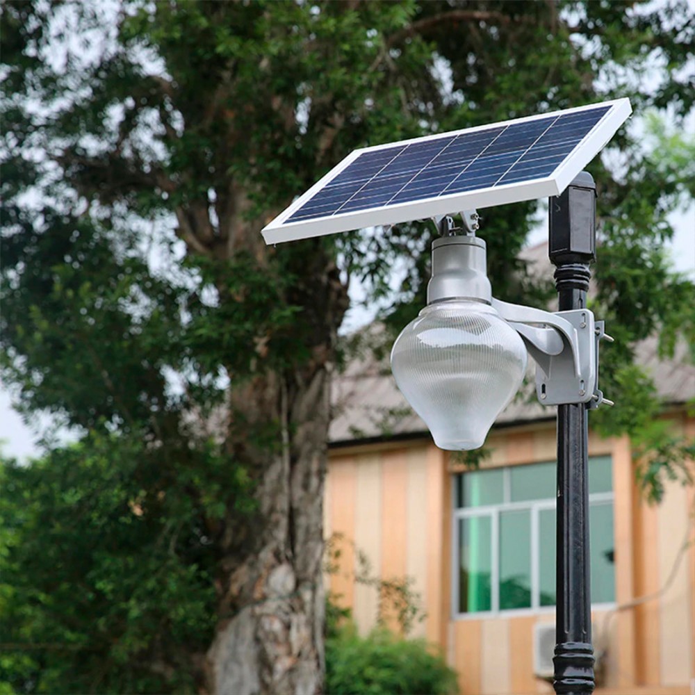 Lampada Led Giardino e Cortile con Pannello...