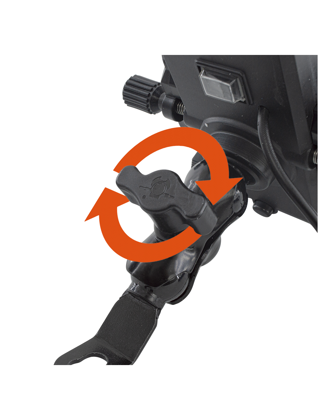 Caricabatterie USB Impermeabile Per Moto 5V 2A – Presa A Scomparsa Con Cappuccio IP67, Ingresso 12V-24V