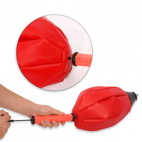 Palla da Boxe Altezza Regolabile Fino a 120H cm Punching Ball per Bambini