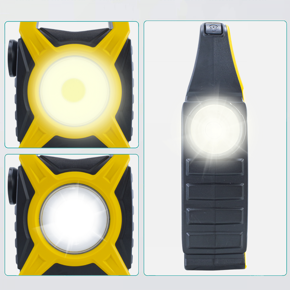 Lampada Faretto d'Emergenza con Pannello Solare...