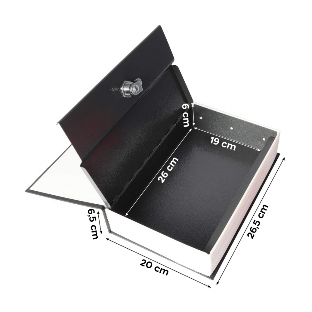 Cassetta Portavalori A Forma Di Libro...