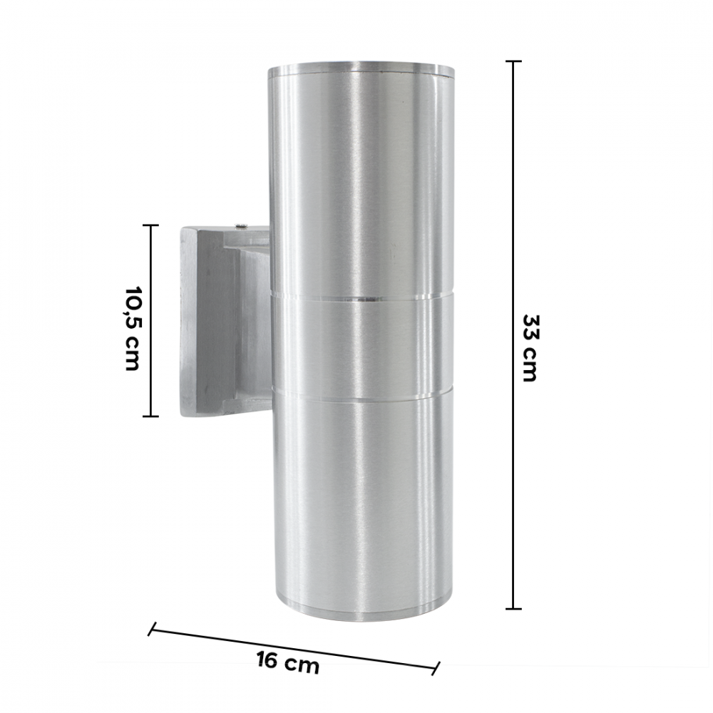Applique da Parete LED 870205 Lampada Esterno...