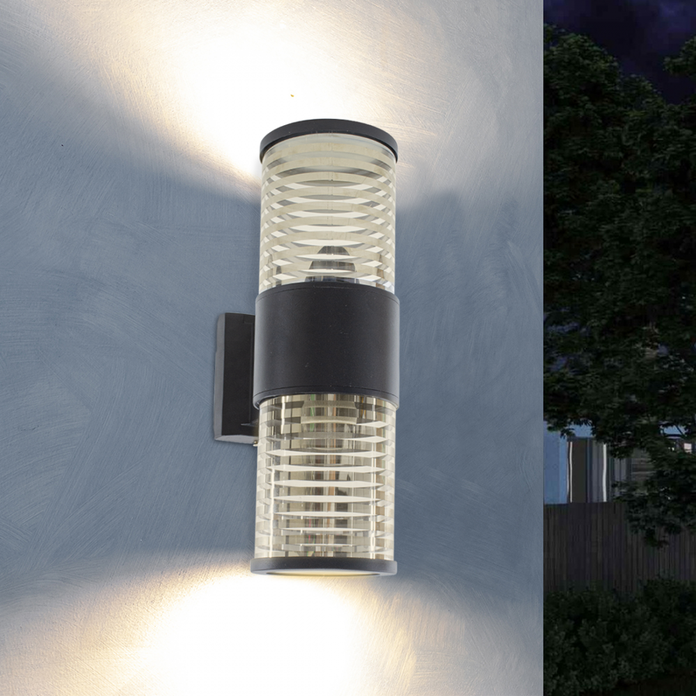 Applique da Parete LED 870229 Lampada Esterno...