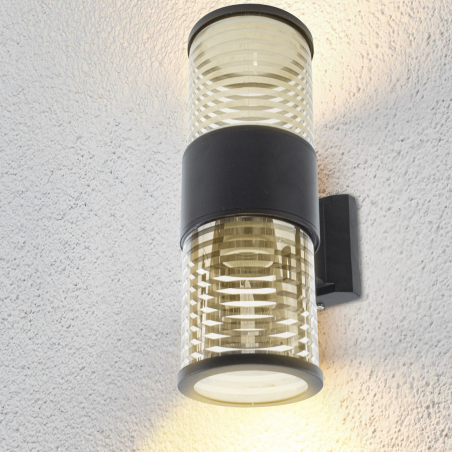 Applique da Parete LED 870229 Lampada Esterno 33 cm IP65 Doppia Emissione