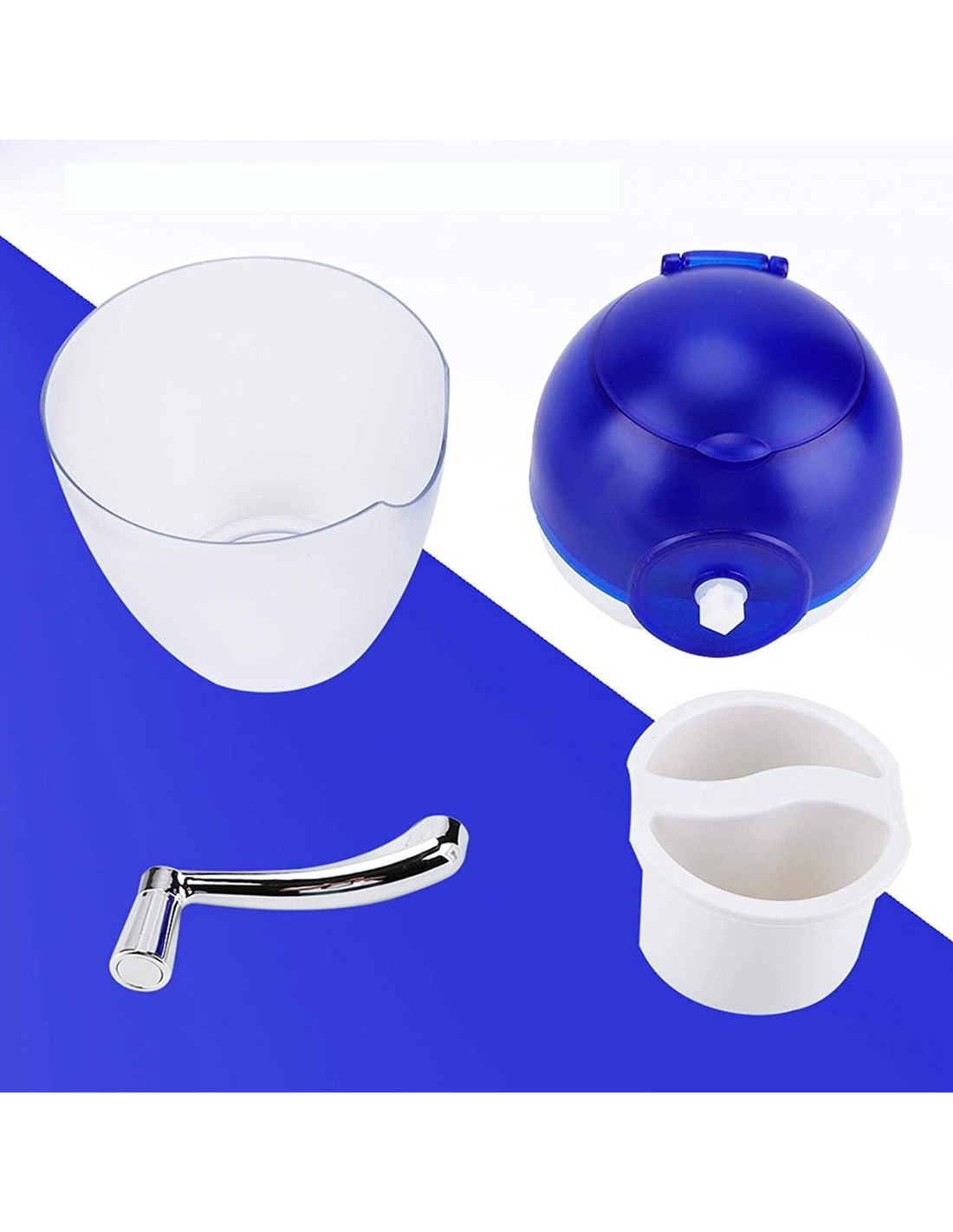 Contenitore Portatile Per Condimenti Con Ghiaccio - 6 Scomparti, Plastica, Con Coperchio, Per Frutta, Salse E Buffet