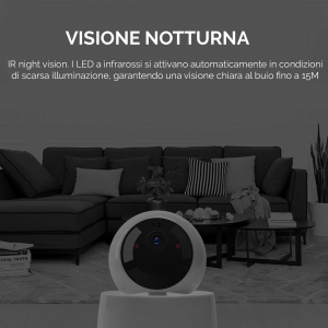 Telecamera di Sorveglianza IP 75648 WiFi Full HD Angolo... 2