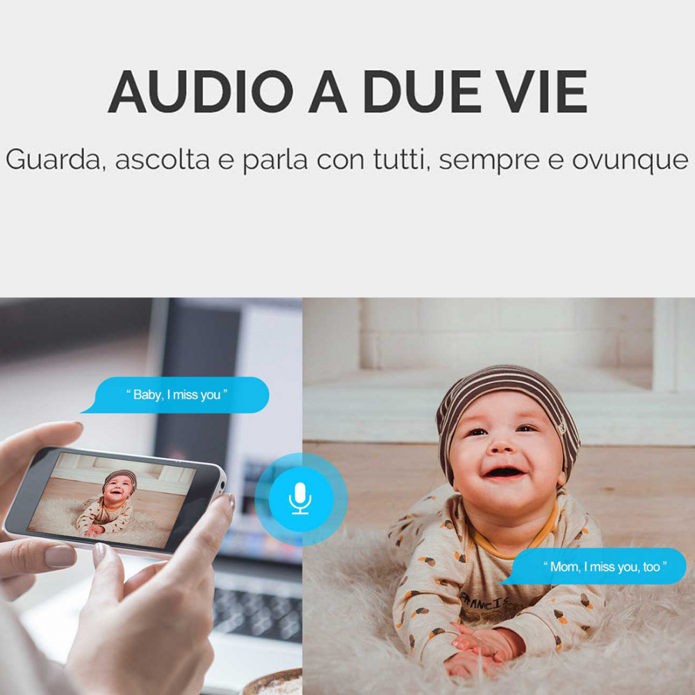 Telecamera di Sorveglianza IP 75648 WiFi Full...